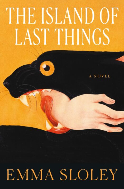 One of our recommended books is The Island of Last Things by Emma Sloley